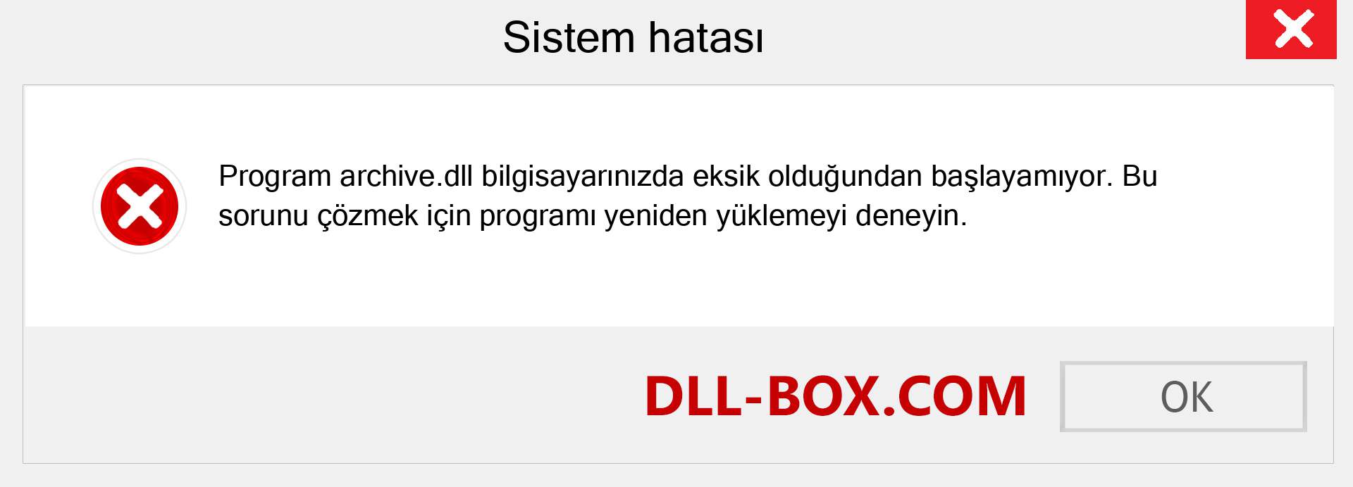 archive.dll dosyası eksik mi? Windows 7, 8, 10 için İndirin - Windows'ta archive dll Eksik Hatasını Düzeltin, fotoğraflar, resimler